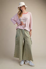 Load image into Gallery viewer, Easel Mineral Washed Cargo Knit Pant
