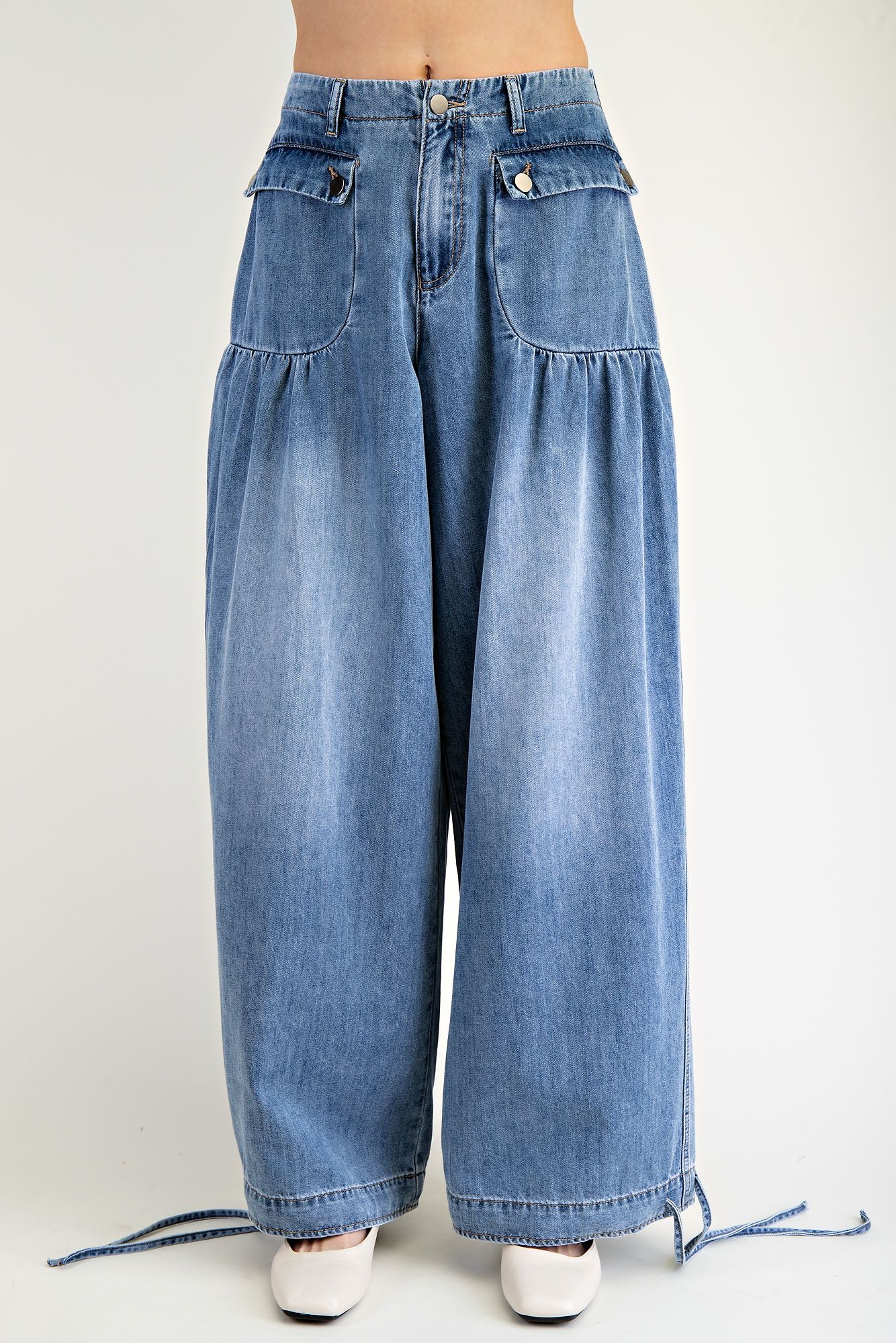 Easel Aladdin Denim Pants – The Colony Shop
