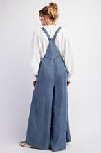 Load image into Gallery viewer, Easel Washed Chambray Denim Jumpsuit
