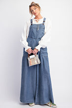 Load image into Gallery viewer, Easel Washed Chambray Denim Jumpsuit
