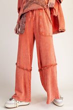 Load image into Gallery viewer, Easel Star Patch Mix Washed Terry Pants
