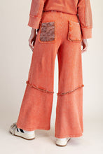 Load image into Gallery viewer, Easel Star Patch Mix Washed Terry Pants
