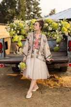 Load image into Gallery viewer, Market of Stars Take My Hand Pixie Duster Cropped Kimono w/ Hands
