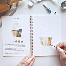 Load image into Gallery viewer, Emily Lex Studio Baking watercolor workbook
