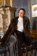 Load image into Gallery viewer, CHOKLATE PARIS Faux fur coat jacket
