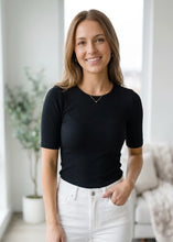 Load image into Gallery viewer, Elietian Elbow Sleeve Top Regular
