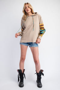 Easel Loose Fit Hoodie Pullover