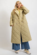 Load image into Gallery viewer, Easel Quilted Long Jacket

