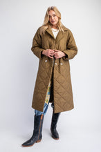 Load image into Gallery viewer, Easel Quilted Long Jacket
