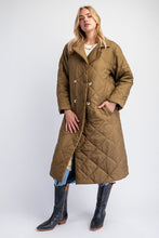 Load image into Gallery viewer, Easel Quilted Long Jacket
