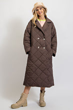 Load image into Gallery viewer, Easel Quilted Long Jacket
