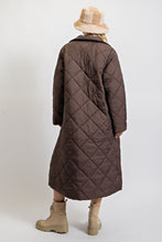 Load image into Gallery viewer, Easel Quilted Long Jacket
