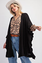 Load image into Gallery viewer, Easel Ruffle Hem Loose Cardigan
