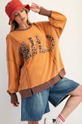 Load image into Gallery viewer, Easel Oversized Washed Terry Pullover
