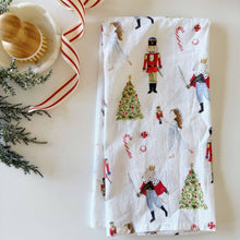 Load image into Gallery viewer, Emily Lex Studio Nutcracker tea towel
