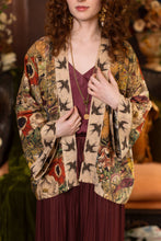 Load image into Gallery viewer, Market of Stars Golden Hour Pixie Duster Crop Kimono w/ Floral Print
