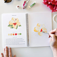 Load image into Gallery viewer, emily lex studio Tropical watercolor workbook
