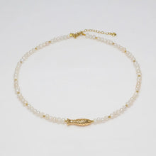 Load image into Gallery viewer, Aqua Geo Fish Necklace
