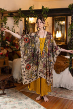 Load image into Gallery viewer, Market of Stars Golden Hour Goddess Duster Kimono w/ Floral Print
