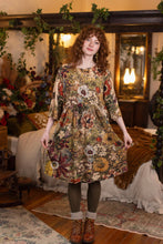 Load image into Gallery viewer, Market of Stars Golden Hour Artist Dress Tunic w/ Pockets &amp; Floral Print
