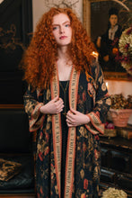 Load image into Gallery viewer, Market of Stars Heart of Gold Opera Duster Kimono Robe w/ Sacred Heart
