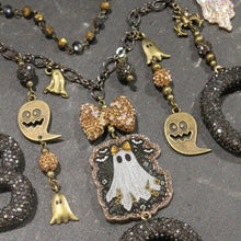 Load image into Gallery viewer, The Primitive Peddler Ghostly BOO Charm'd Necklace
