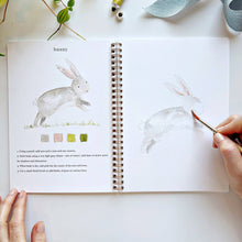 Load image into Gallery viewer, emily lex studio Animals watercolor workbook
