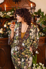 Load image into Gallery viewer, Market of Stars Fleur De Lune Pixie Duster Crop Kimono w/ Florals &amp; Bees
