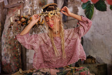 Load image into Gallery viewer, Magnolia Pearl Eyelet Adelise Blouse
