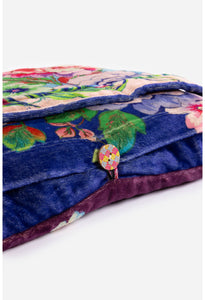 Johnny Was Peacock Travel Blanket