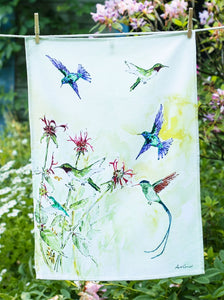 April Cornell Hummingbird Tea Towel