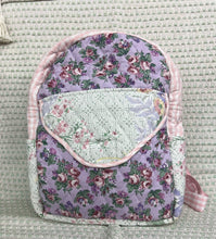 Load image into Gallery viewer, April Cornell Tea Garden Quilted Backpack
