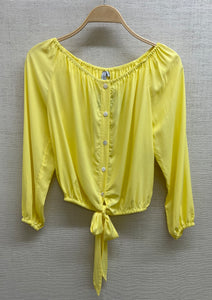Skemo Solid Tie Top
