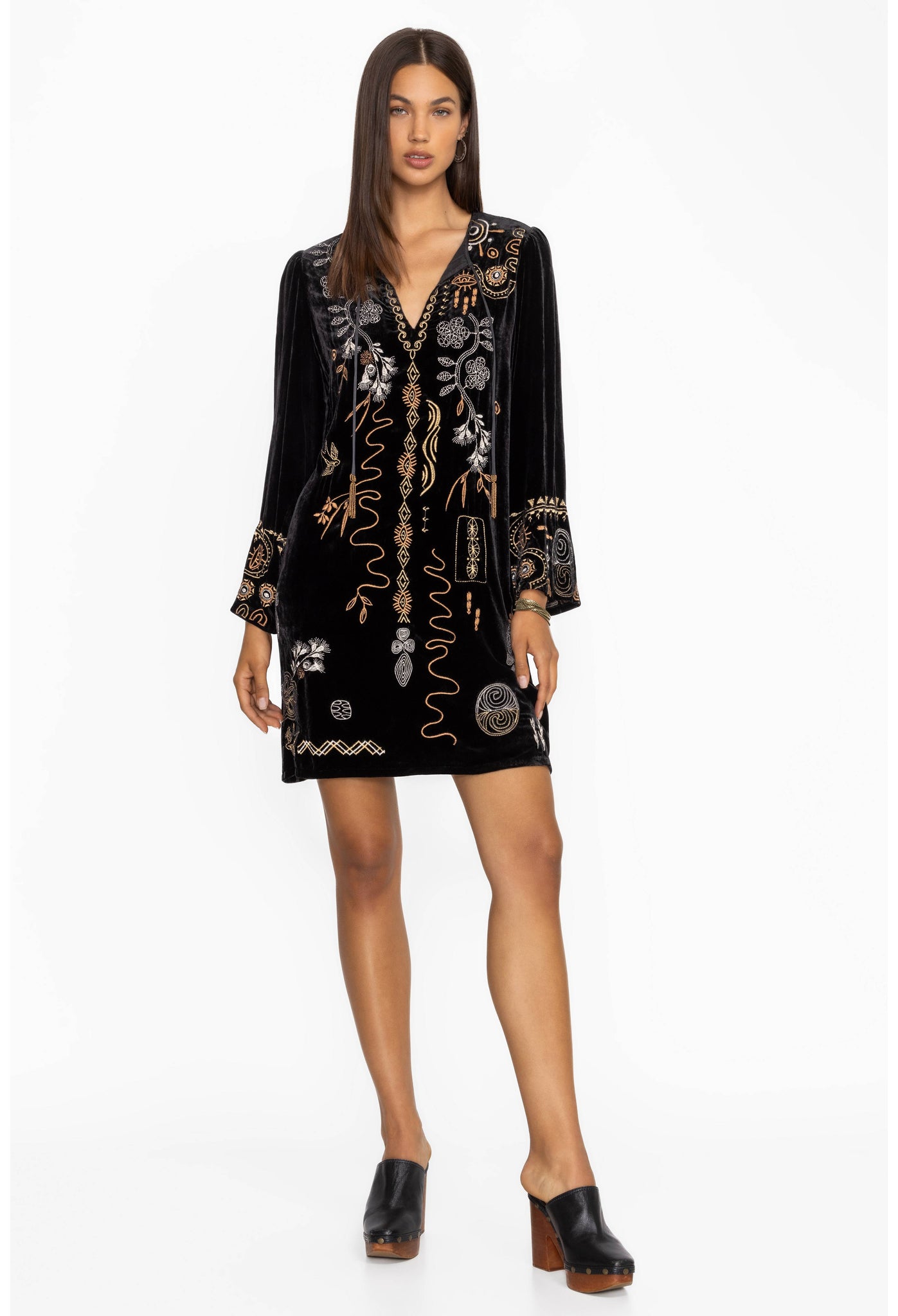 Johnny Was Kimono Sleeve Relaxed Dress Jenai – The Colony Shop Johnny Was Kimono Sleeve Relaxed Dress Jenai – The Colony Shop