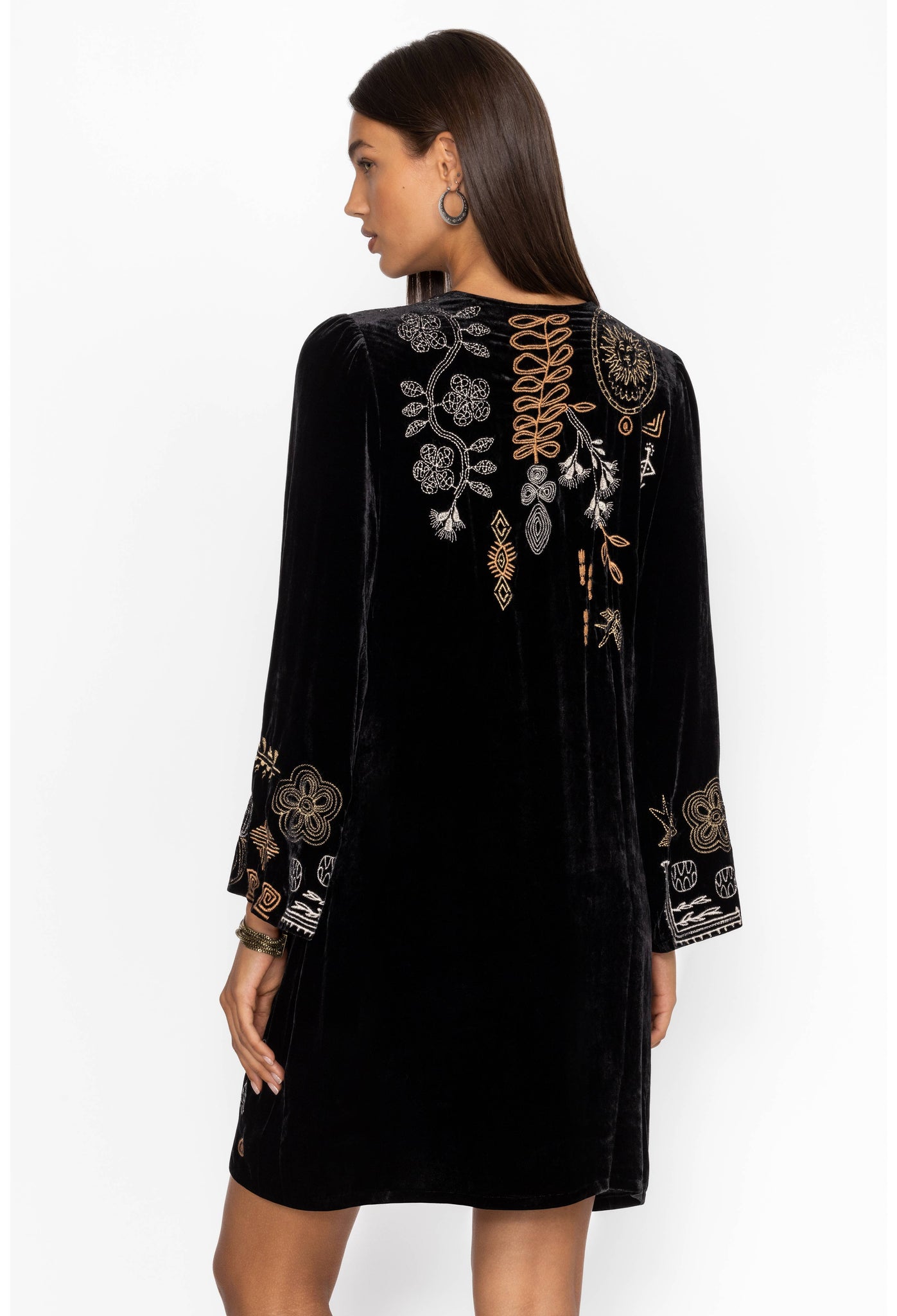 Johnny Was Kimono Sleeve Relaxed Dress Jenai – The Colony Shop Johnny Was Kimono Sleeve Relaxed Dress Jenai – The Colony Shop