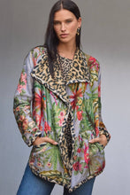 Load image into Gallery viewer, Johnny Was Reversible Joan Wrap Binded Sherpa Jacket

