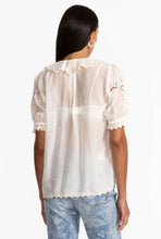 Load image into Gallery viewer, Johnny Was Anette Ruffle Blouse
