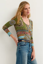 Load image into Gallery viewer, Johnny Was The Janie Favorite Long Sleeve Scoop Neck Fitted Tee
