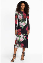 Load image into Gallery viewer, Johnny Was Maria Rosa Lolia Mesh Midi Dress
