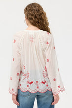 Load image into Gallery viewer, Johnny Was Jasmine Laney Scallop Blouse
