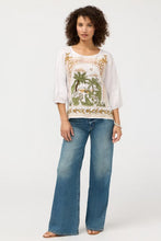 Load image into Gallery viewer, Johnny Was Linen Boatneck Blouse
