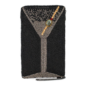 Mary Frances Make It Dirty Crossbody Phone Bag