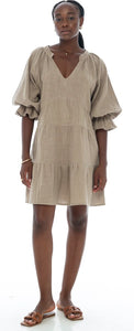 Phie Collective Organic Cotton Togo Mini Dress