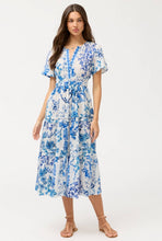 Load image into Gallery viewer, Johnny Was Pintuck Tiered Dress (Slip)
