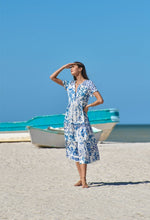 Load image into Gallery viewer, Johnny Was Pintuck Tiered Dress (Slip)

