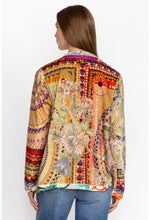 Load image into Gallery viewer, Johnny Was Mosaic Sherpa Jacket (Reversible)
