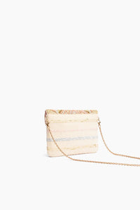America and Beyond Rose Gold Envelope Clutch