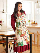 Load image into Gallery viewer, April Cornell Rooster Chef Apron
