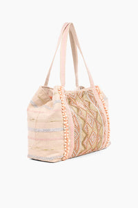 America and Beyond Rose Gold Tote