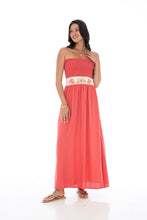 Load image into Gallery viewer, Skemo Coral Reef Maxi Dress
